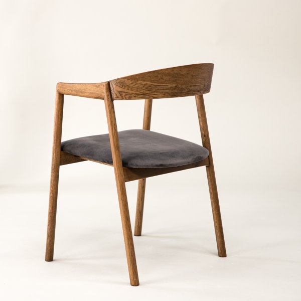 Långön spisestuestol - Eik/grå Långön spisestuestol - Eik/grå