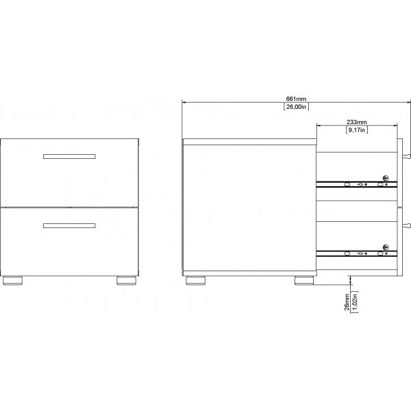 Pepe nattbord - Trøffel Pepe nattbord - Trøffel