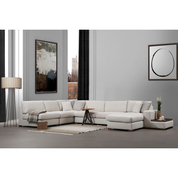 Loke u-sofa - Beige