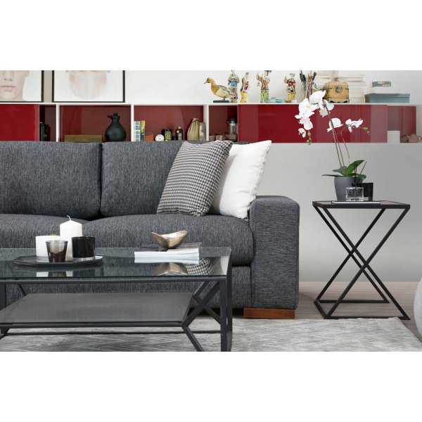 Look hj�rnesofa - Antrasitt