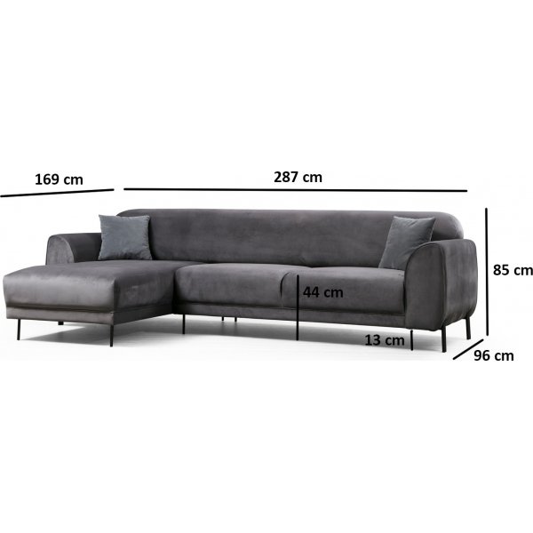 Image divansofa - antrasitt Image divansofa - antrasitt
