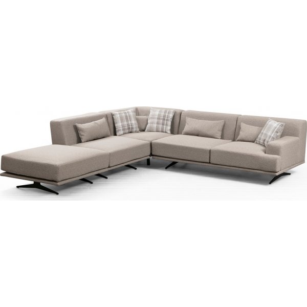 Bentley hjørnesofa - Beige Bentley hjørnesofa - Beige