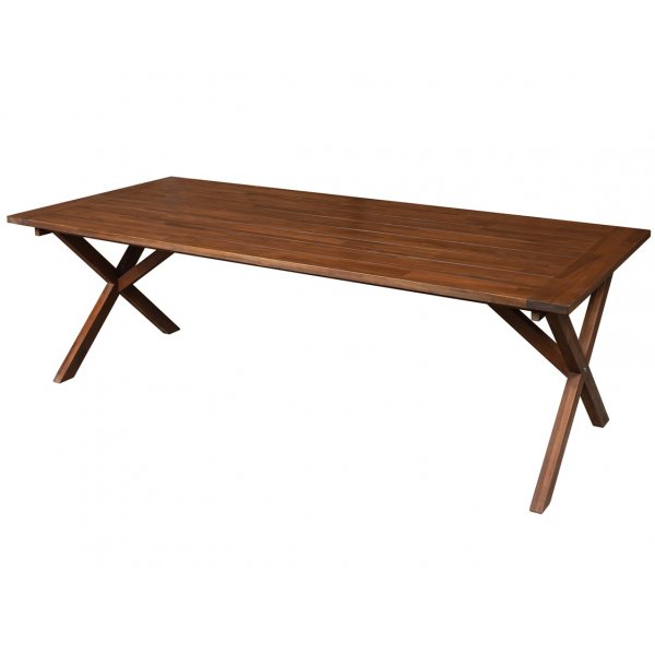 Utebord Oxford 220x100 cm - Brunlasert