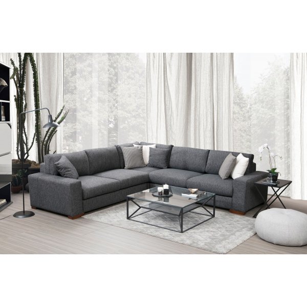 Look hj�rnesofa - Antrasitt