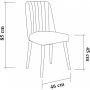 Vina 1048 spisegruppe - Furu/mrk bl