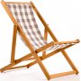 Repose Beach solstol - Gr/hvit
