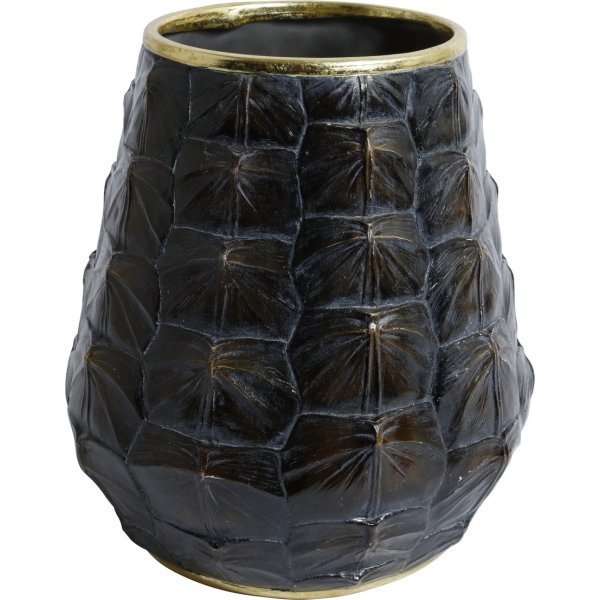 Vas skldpadda H24 cm - Svart