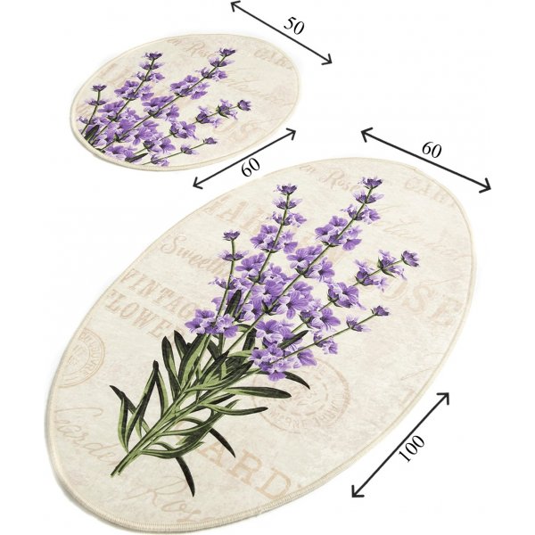Lavendel baderomsmatte Lavendel baderomsmatte