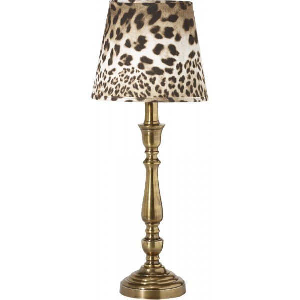 Therese lampefot - Antik messing