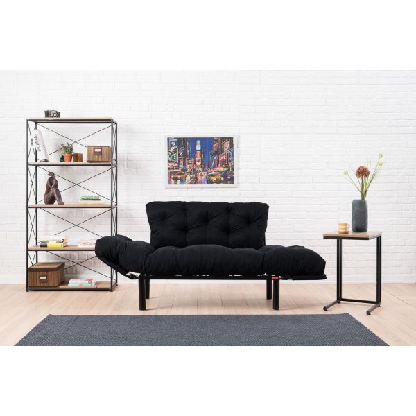 Nitta 2-seters sovesofa - Svart Nitta 2-seters sovesofa - Svart