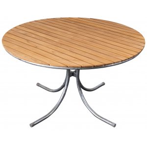 M�llan spisebord rundt 130 cm teak