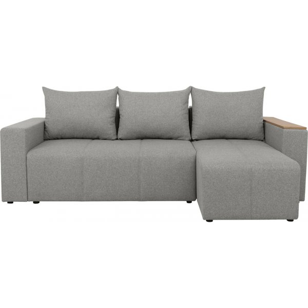 Denvo sovesofa med hyller - Grå Denvo sovesofa med hyller - Grå