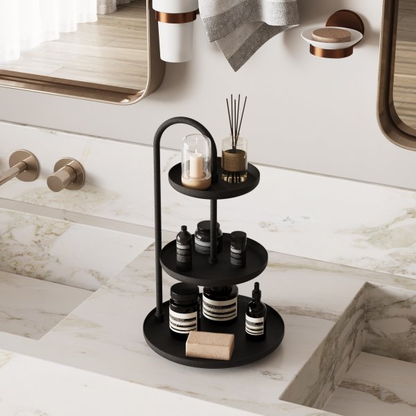 Dekorativ tallerken svart - Kalki Dekorativ tallerken svart - Kalki