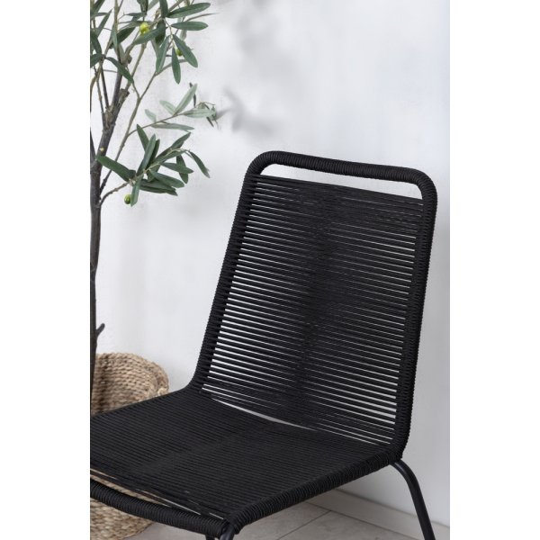 Lindos spisestuestol - Sort Lindos spisestuestol - Sort