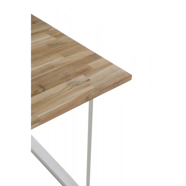 Spisebord Regald 200 cm - Hvit / Naturtre Spisebord Regald 200 cm - Hvit / Naturtre