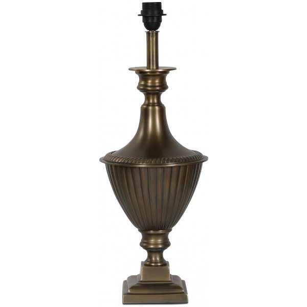 Lampefot Palace H50 - Antikk Messing
