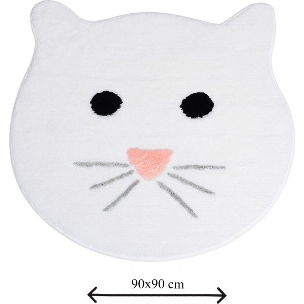 Kattebaderomsmatte - Hvit Kattebaderomsmatte - Hvit
