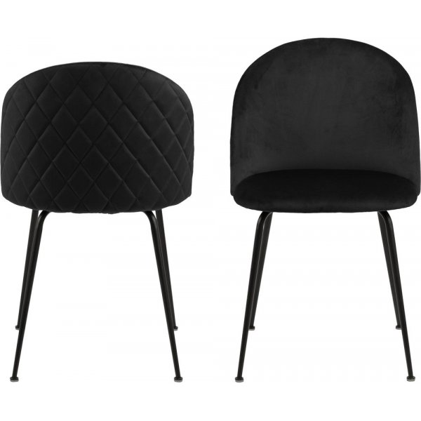 Louise Spisestol - Svart