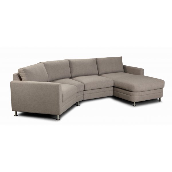 Moderne living Divansofa med maxihjrne - Valgfri farge