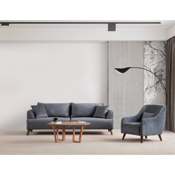 Buhara lenestol - Mørkegrå Buhara lenestol - Mørkegrå