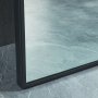 Helfigursspeil 70 × 185 cm Buet - Svart ramme Helfigursspeil 70 × 185 cm Buet - Svart ramme