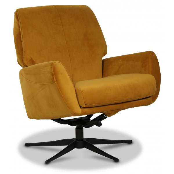 Lenestol Midsj (Recliner) - Gul flyel