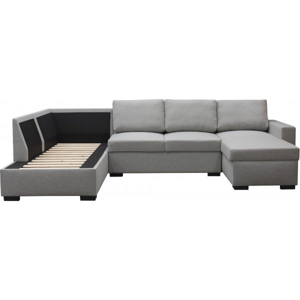 Sofa 309 cm lys grå - Solna Sofa 309 cm lys grå - Solna