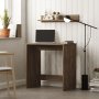 Leona skrivebord - Mrk valntt