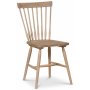 Pose spisegruppe: Bord 130 cm inkludert 4 stk pinnestoler - Whitewash