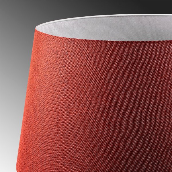 Tripod gulvlampe - Hvit/rød Tripod gulvlampe - Hvit/rød