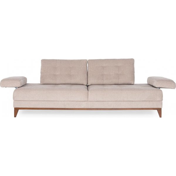 Sonya 3-seters sofa - Krem