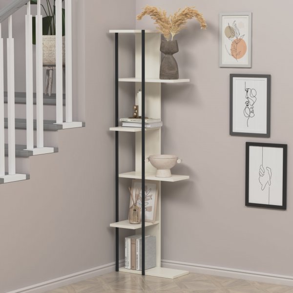 Feza bokhylle - Hvit Feza bokhylle - Hvit