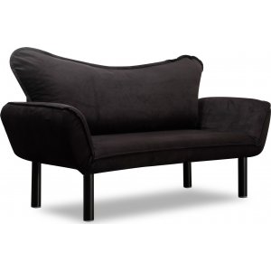 Chatto 2-seters sovesofa - Svart