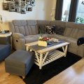 Kundebilde Madrid hjørnesofa (recliner) - Grå (Stoff)