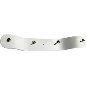Blues klädhängare med fyra hängare - Vit / aluminium Blues klädhängare med fyra hängare - Vit / aluminium