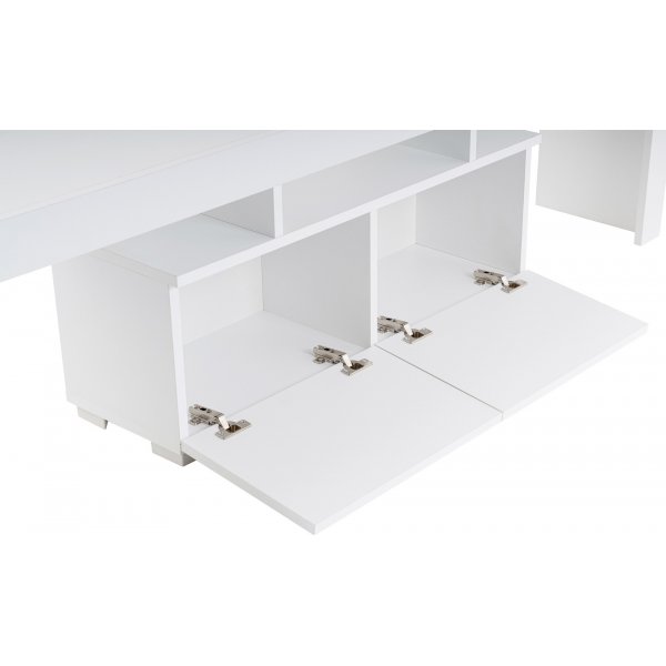 Enclave TV-stativ - Naturhvit Enclave TV-stativ - Naturhvit