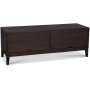 Borgholm TV-benk 126 cm - Rkt brun