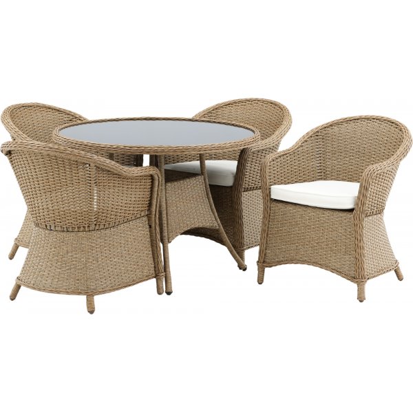 Oscar spisegruppe - Rattan Oscar spisegruppe - Rattan