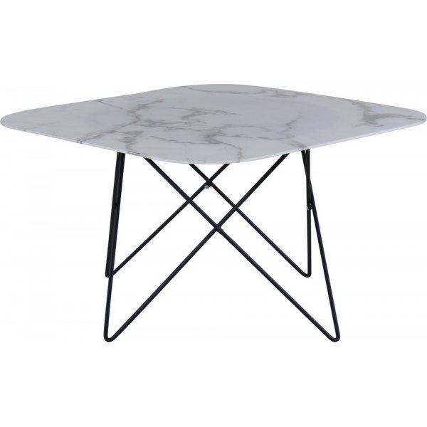 Michel salongbord - Hvit marmor