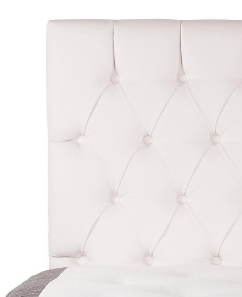 White Dream sengegavl inkl veggfest - 180 cm White Dream sengegavl inkl veggfest - 180 cm