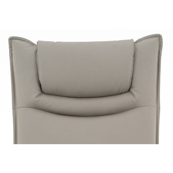 Elektrisk lenestol i grå PU Elektrisk lenestol i grå PU