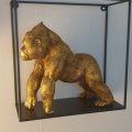 Kundebilde Gorilla figur - Gull