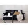 Tyger 2-seters sofa - Svart