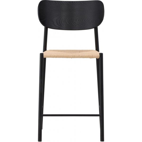 Polly barstol - Beige/Sort Polly barstol - Beige/Sort