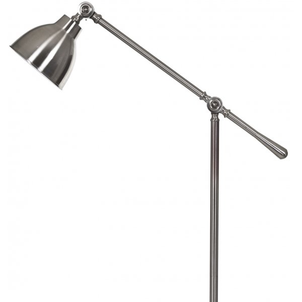 Koft gulvlampe - Børstet Stål Koft gulvlampe - Børstet Stål