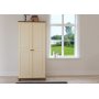 Richmond garderobe med 2 drer - Brun/kremhvit