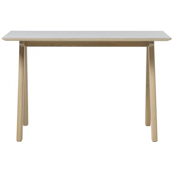 Circa skrivebord 120 x 60 cm - gr / eik