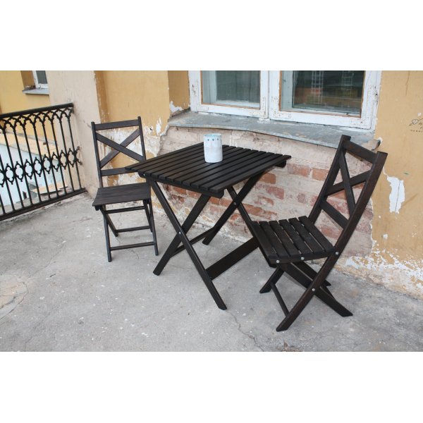 Wilma spisebord 65 x 65 cm - Sort Wilma spisebord 65 x 65 cm - Sort