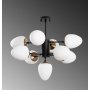 Basar taklampe 10316 - Sort/hvit