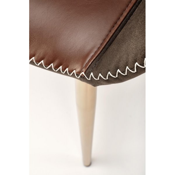 Ryan spisestol - Brun/grå Ryan spisestol - Brun/grå